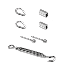 Load image into Gallery viewer, Kit 2 - Wire Balustrade for Timber Post Kit 1 Turnbuckle