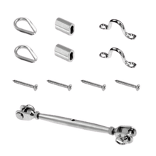 Load image into Gallery viewer, Kit 5 - Wire Balustrade For Timber Post Kit Jaw Bottlescrew