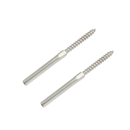 Kit 8 - Wire Balustrade For Timber Post Kit Lag Screw Swage System