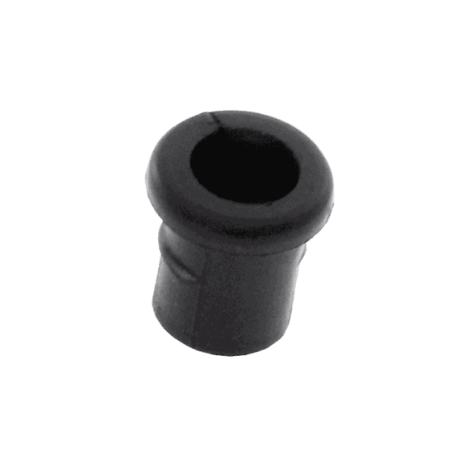 Grommet Black With 6.2mm Centre Hole Flat Surface