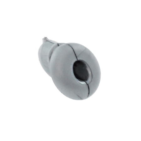 Grommet Grey With 4.2mm Centre Hole 37 Deg Flat Surface