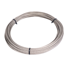 Load image into Gallery viewer, Wire Rope Stainless Steel 7x19 Grade 316 Diameter 3.2mm 25Meters - Loose Coil
