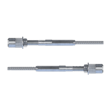 Load image into Gallery viewer, Kit 1 - Wire Balustrade For Metal Post Kit Nutsert Swage Stud and Rivet Nuts System
